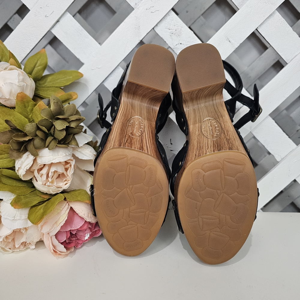 Kork Ease Black Comfort Sandals with Cork Sole Size 10 NWOT - Picture 7 of 10